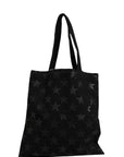 Saint Laurent Rive Droite Star Print Tote Bag - Black