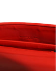 Bottega Veneta Olimpia Intrecciato Leather Small Shoulder Bag- Red