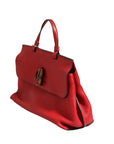 Gucci Bamboo Top Handle Tote & Crossbody Bag - Red