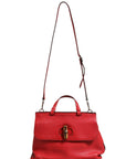 Gucci Bamboo Top Handle Tote & Crossbody Bag - Red