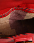 Gucci Bamboo Top Handle Tote & Crossbody Bag - Red