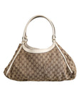 Gucci Canvas Abbey D Ring Shoulder Bag