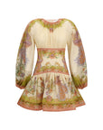 Zimmermann Indra Mini Dress - Multicolor/Cream