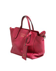 Gucci Swing 2Way Leather Tote Bag - Fuchsia Pink