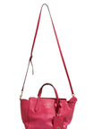 Gucci Swing 2Way Leather Tote Bag - Fuchsia/Magnolia Pink