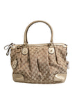 Gucci Canvas Sukey Satchel Handbag