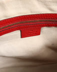 Gucci Soho Small Leather Tote Bag - Red