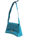 Balenciaga Downtown Shoulder Bag - Blue