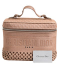 Christian Dior Mesh Dior Travel Vanity Case - Powder Pink