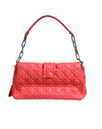 Christian Dior Miss Dior Bag In Cannage Leather - Coral