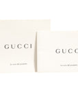 Gucci Nymphaea Bamboo Top Handle Leather Bag - Black