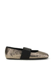 Givenchy Sliced Square Ballet Flats - Gold