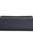 Louis Vuitton Mylockme Leather Chain Shoulder Bag - Navy Blue