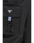 Prada Re-Nylon Slim Cargo Pants - Black