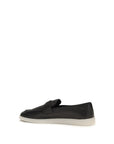 Prada Suede Leather Loafers - Black