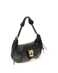 Chloé Small Paddington Leather Shoulder Bag - Black