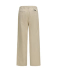 Prada Straight-Leg Chino Pants - Beige