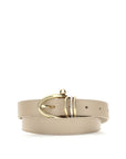 Chloé Leather Bracelet Belt - Cool Beige