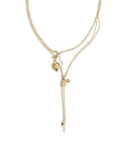 Chloé Brass Paddington Mini Necklace - Gold