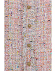 Balmain Multicolor Tweed Shirt