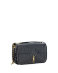 Saint Laurent Leather Mini Jamie Shoulder Bag - Black