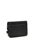 Prada Re-Nylon And Saffiano Leather Shoulder Bag - Black