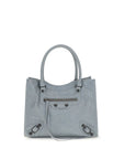 Balenciaga Le City Tote Mini Shoulder Bag - Light Blue