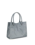 Balenciaga Le City Tote Mini Shoulder Bag - Light Blue-Gray/Grey