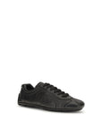 Prada Leather Low Top Sneakers - Black