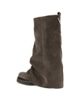 The Attico Leather Robin Boots - Brown
