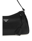 Prada Leather Aimée Shoulder Bag - Black