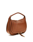 Chloé Leather Marcie Shoulder Bag - Brown