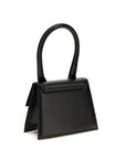 Jacquemus Leather Le Chiquito Medium Bag - Black