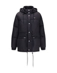 Prada Re-Nylon Padded Down Parka - Black