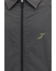 Jacquemus Logo Script Casual Collar Jacket