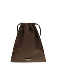 Prada Wish Re-Nylon Clutch Bag - Brown