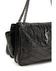 Saint Laurent Niki Leather Shoulder Bag - Black