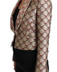 Dolce & Gabbana Sequined Cropped Blazer