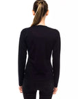 Montana Blu V-Neck Wool Sweater - Deepest Blue
