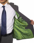 Billionaire Italian Couture Blazer & Pants 2-Piece Suit - Gray/Grey