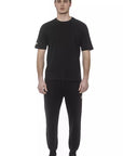 Tond Logo Cotton T-Shirt - Black - Made In Italy