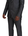 Dolce & Gabbana Sicilia Vest, Blazer & Pants 3 -Piece Suit - Gray/Grey