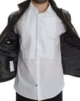 Dolce & Gabbana Collar Leather Jacket - Brown