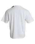 Balenciaga Logo Tag Off White Tee