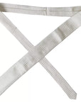 Dolce & Gabbana Dotted Silk Suit Tie - White