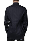 Dolce & Gabbana Black Collar Shirt