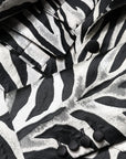Dolce & Gabbana Zebra Print Single-Breasted Blazer