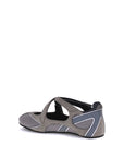 The Attico Nomad Ballet Flats - Gray/Grey