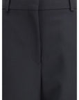 Givenchy Black Tailored Wool Suit Pants