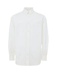 Gucci Double Collar White Cotton Shirt
